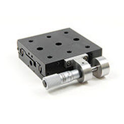 Piastra di posizionamento lineare - VR4SD-.5 - DELTRON - a comando manuale / 1 asse / a rulli incrociati