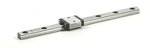 Guida lineare con carrello con ricircolo di sfere - BSGS5-1-55 - DELTRON - di precisione / in acciaio / compatta