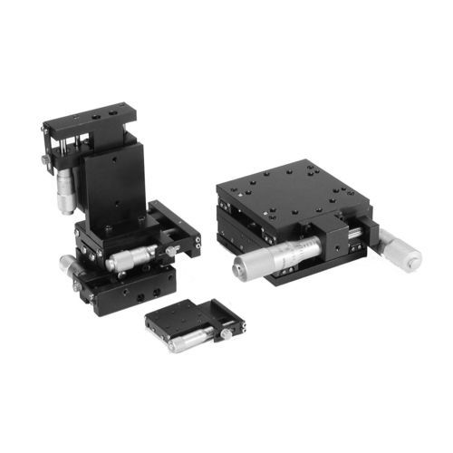 Piastra di posizionamento XY - 101MM-XY - DELTRON - a comando manuale / 2 assi / con cuscinetto a sfere