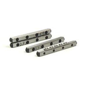Canalina di guide lineari - NB-1020 - DELTRON - in acciaio / a rulli incrociati / di precisione