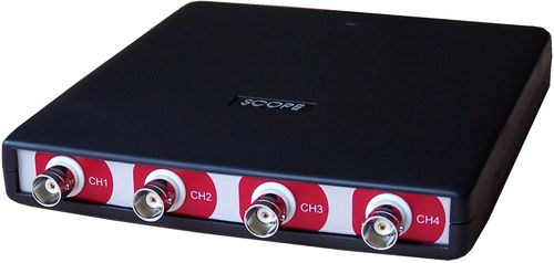 Oscilloscopio analogico - Handyscope HS4 DIFF - TiePie engineering - portatile / a 4 canali / USB