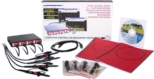 Oscilloscopio analogico - Handyscope HS4 - TiePie engineering - portatile / a 4 canali / USB