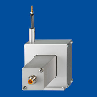 Sensore di posizione a cavo - posiwire® WS17KT - ASM Automation Sensorik Messtechnik GmbH - potenziometrico / analogico / con interfaccia