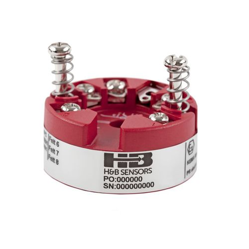 Trasmettitore di temperatura su testa di sonda - 5333D - H&b Sensors - RTD / con uscita in corrente / NAMUR