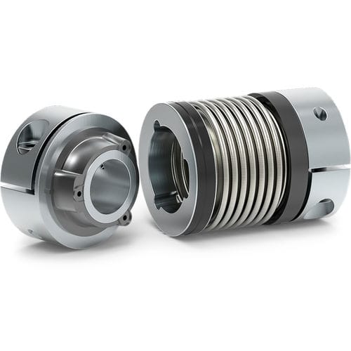 Giunto flessibile - MK5 series - R + W Coupling Technology - a soffietto / in miniatura / per albero