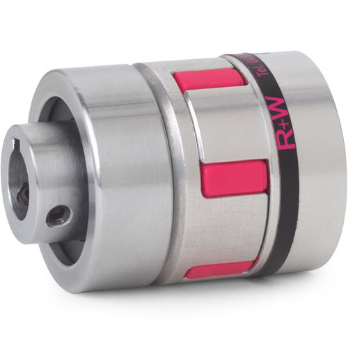 Giunto ad elastomero - ESL series - R + W Coupling Technology - per albero / compatto / con misura di coppia