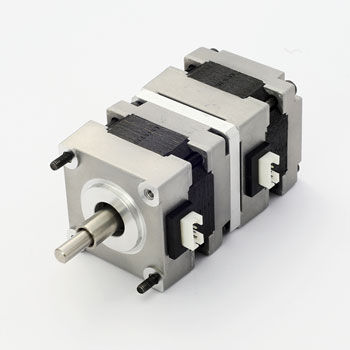 Motore doppio - MICROSTEP GmbH - passo-passo / DC / per applicazioni industriali