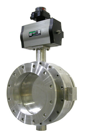 Valvola a farfalla - 470 series - Posi-flate - di distribuzione / per alte temperature