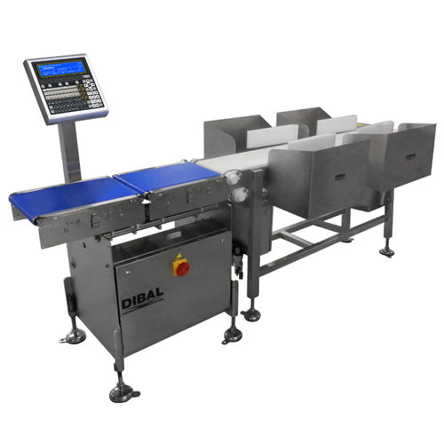 Selezionatrice ponderale per imballaggi - GW-4000 - DIBAL, S.A. - per sacchi / per prodotti alimentari / per cartone