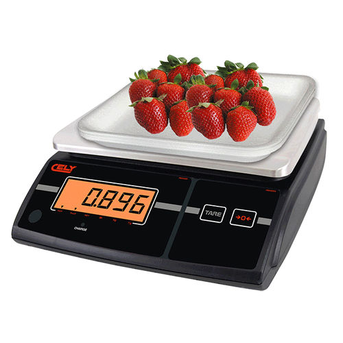 Bilancia commerciale - PS-65 CW - DIBAL, S.A. - con display LCD / industriale / per l'industria agroalimentare