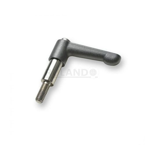 Leva di bloccaggio in acciaio inossidabile - LF30-CL-M4:12-ZS - Ruland Manufacturing Co., Inc. - regolabile / filettata
