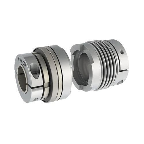 Giunto ad elastomero - FHW-F-SB series - HA-CO GmbH - a soffietto metallico / per albero / per pezzi