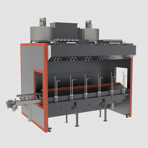 Cabina di verniciatura chiusa - ELECTRON - per pezzi di ricambio / automatica / manuale