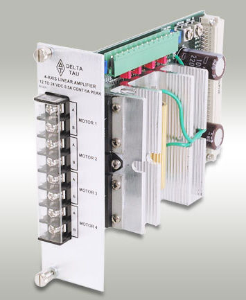 Servo-amplificatore DC - 3U AMP-1 - Delta Tau - brushless / 4 assi / digitale