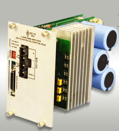 Amplificatore di corrente - 3U081 series - Delta Tau - elettronico / per rack / a modulazione di larghezza di impulso