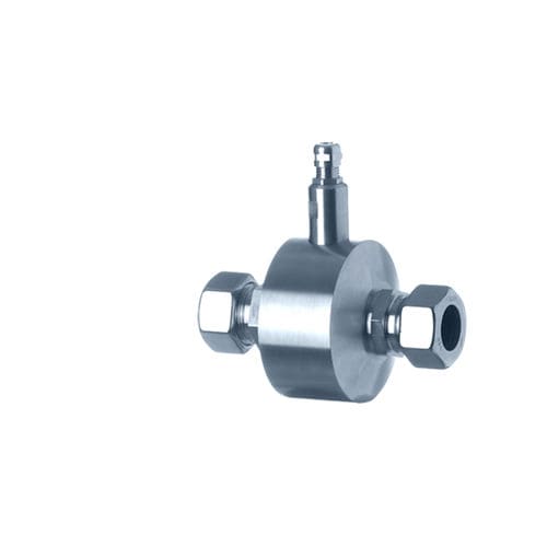 Misuratore di portata a elica - Höntzsch GmbH & Co KG - volumetrico / per liquidi / in acciaio inossidabile