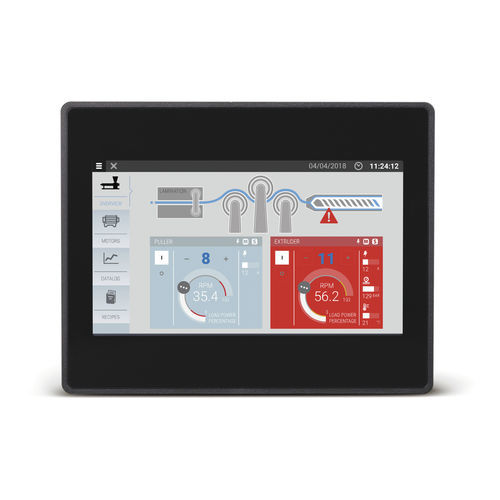 HMI con touch screen resistivo - Control Techniques - MCh series - NIDEC DRIVES - embedded / mobile / 800 x 480