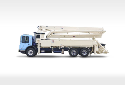 Pompa autocarrata per calcestruzzo per cantiere - S 32 X - SCHWING GmbH