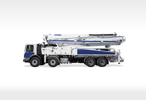Pompa autocarrata per calcestruzzo mobile - S 47 SX - SCHWING GmbH - per cantiere