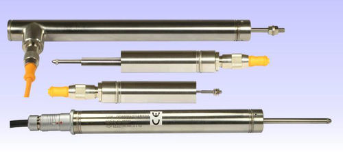 Sensore di spostamento lineare - DCW series - RDP Electronics - LVDT tipo DC / analogico / per metallo