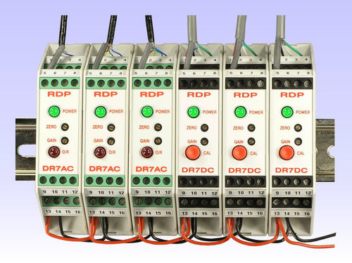 Amplificatore di tensione - DR7 series - RDP Electronics - di isolamento / elettronico / per sensore estensimetrico
