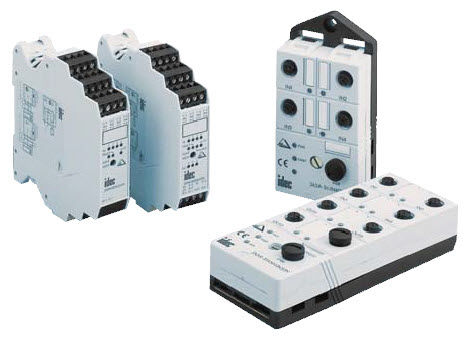Morsetto componibile su guida DIN - IDEC - per modulo I/O / passante