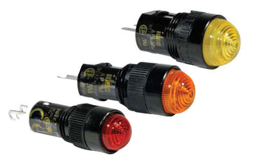 6 8 10 12 14 Mm Indicateur Lumineux LED En M&eacute;tal Fil Pilote 3