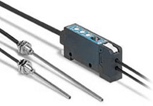 Sensore fotoelettrico a barriera - SA1C-F - IDEC - rettangolare / in fibra ottica / compatto