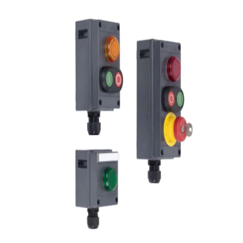 Pulsantiera a 3 pulsanti - 8040  - A2S Advanced Safety Solutions - ATEX / IP66 / IP65