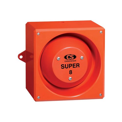 Segnalatore acustico ignifugo - YA80 Super - A2S Advanced Safety Solutions - resistente al fuoco / IP65 / NON ATEX