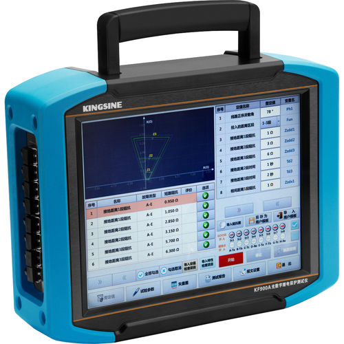 Apparecchio per prove per relè di protezione - KF900A - Kingsine Electric Automation Co., Ltd. - di sicurezza elettrica / automatico / per fibra ottica