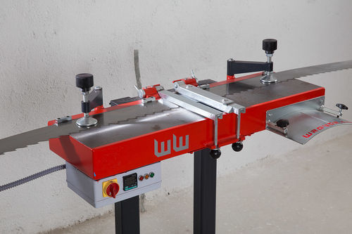 Macchina saldatrice per lame di seghe a nastro - WW - Wravor d.o.o. - laser CO2 / manuale / indipendente