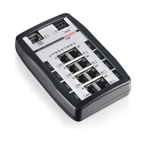 Switch Ethernet non gestibile - ET2000 - Beckhoff Automation - 8 porte / ProfiNet / ad inserimento