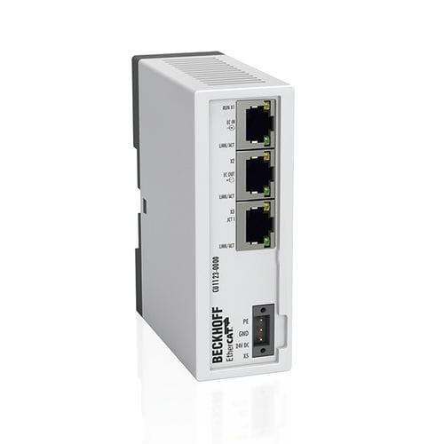 Moltiplicatore di porta Ethernet - CU1123  - Beckhoff Automation