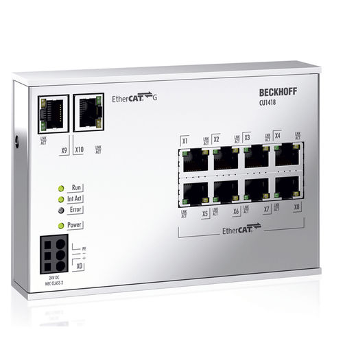 Moltiplicatore di porta Ethernet - CU1418  - Beckhoff Automation