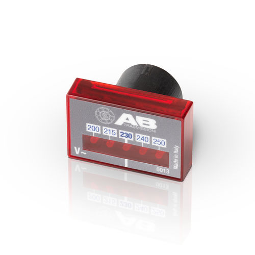 Indicatore di tensione - E28 series - AB TRASMISSIONI SRL - LED / da montare su pannello / compatto