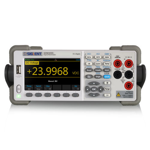 Multimetro digitale - SDM3055 Series - Siglent Technologies Co., Ltd - benchtop / cat I / con misura di potenza