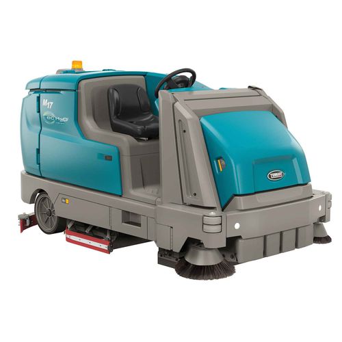 Spazzatrice-lavasciuga combinata per pavimenti uomo a bordo - M17 - Tennant - a batteria / da interno / per polveri