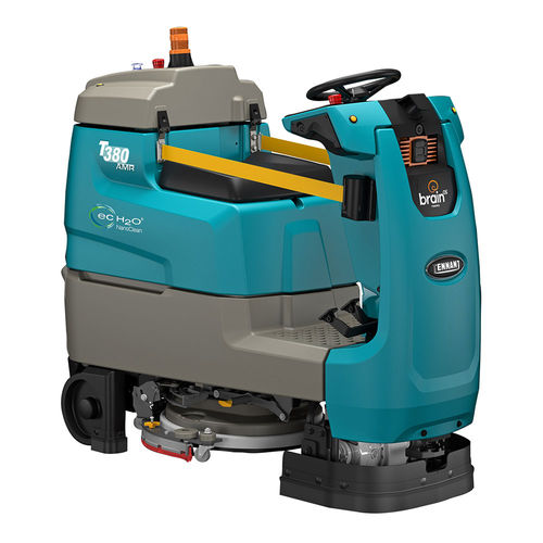 Lavasciuga pavimenti uomo a bordo - T380AMR - Tennant - autonoma / a batteria / compatta