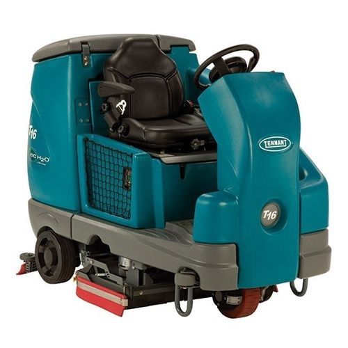Lavasciuga pavimenti uomo a bordo - T16 - Tennant - a batteria / compatta