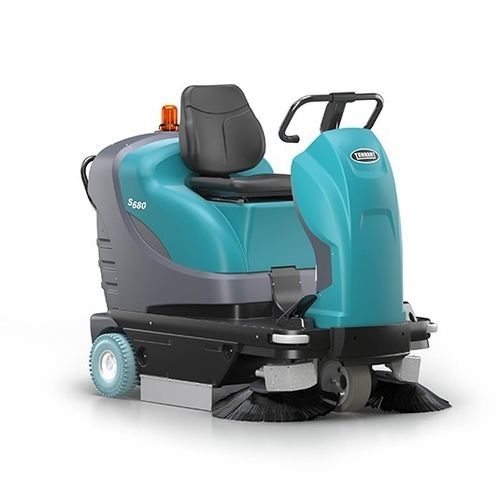 Spazzatrice uomo a bordo - S680 - Tennant - a batteria / da interno / da esterno