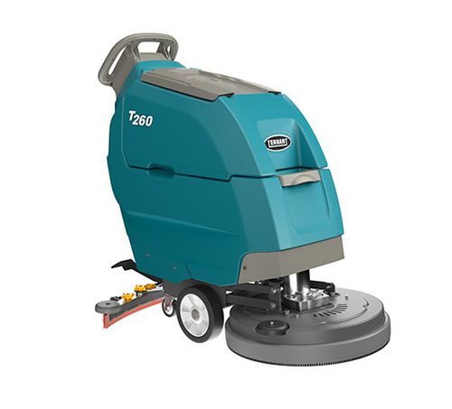 Lavasciuga pavimenti uomo a terra - T260 - Tennant - a batteria / compatta