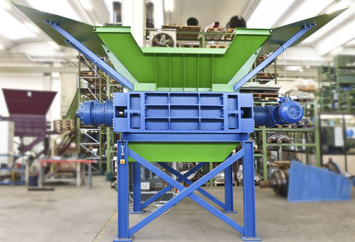 Trituratore laceratore per rifiuti primario - LC series - FORREC - per applicazioni industriali / per metalli