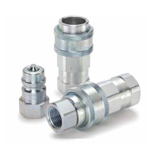 Nipplo in acciaio - 66 series - Parker Quick Coupling Division - dritto / femmina