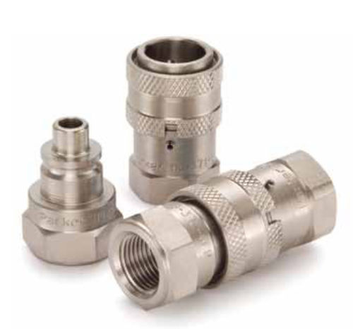 Nipplo in acciaio - HO series - Parker Quick Coupling Division - filettato / dritto / esagonale