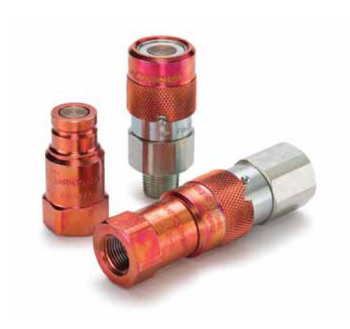Raccordo idraulico - FH series - Parker Quick Coupling Division - rapido / in acciaio / maschio