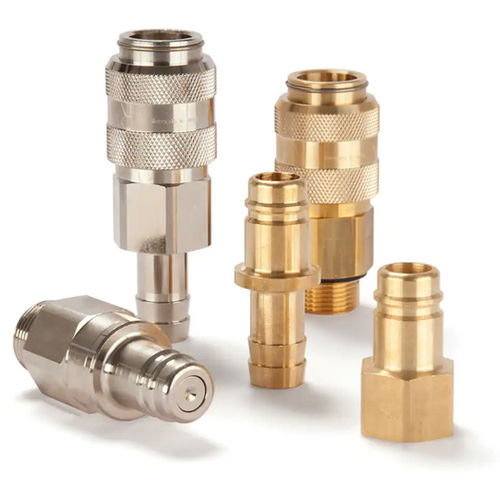 Raccordo idraulico - 38 series - Parker Quick Coupling Division - rapido / in ottone / compatto