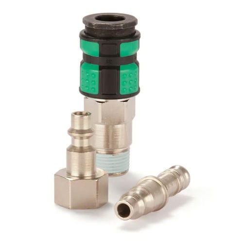 Raccordo per aria compressa - 1423 series - Parker Quick Coupling Division - rapido / in ottone / in acciaio