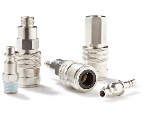 Raccordo pneumatico - 1400 series - Parker Quick Coupling Division - rapido / in ottone / in acciaio