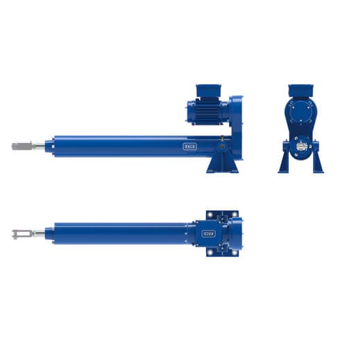 Elettrocilindro - 1C4 - 1480 series - RACO - con vite a sfere / rinforzato / industriale